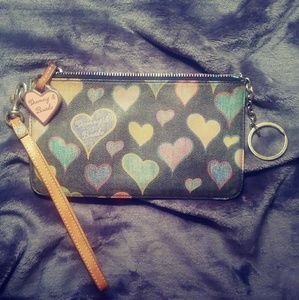 Dooney & Bourke Wristlet w/ Key Chain